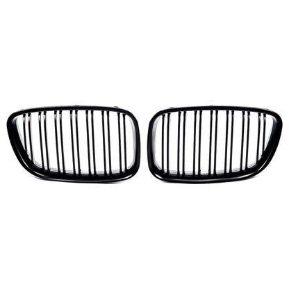 Grill Dual Line Matt Schwarz passend für BMW 5er GT F07 2013-2017