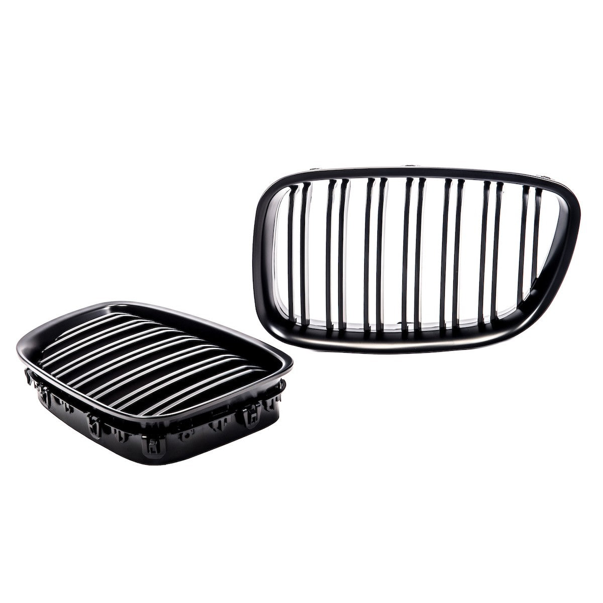 Grill Dual Line Matt Schwarz passend für BMW 5er GT F07 2013-2017