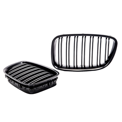Grill Dual Line Matt Schwarz passend für BMW 5er GT F07 2013-2017