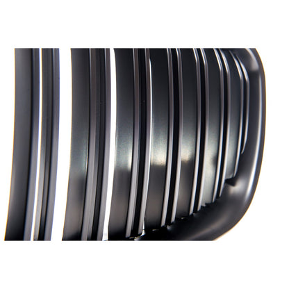 Grill Dual Line Matt Schwarz passend für BMW 5er GT F07 2013-2017
