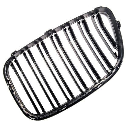 Grill Dual Line Matt Schwarz passend für BMW 5er GT F07 2013-2017
