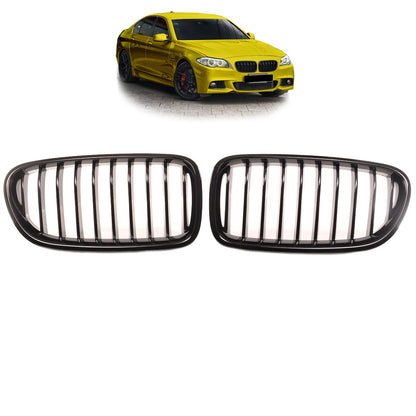 Kühlergrill Hochglanz Schwarz passend für BMW 5er F10 F11 2010-2017