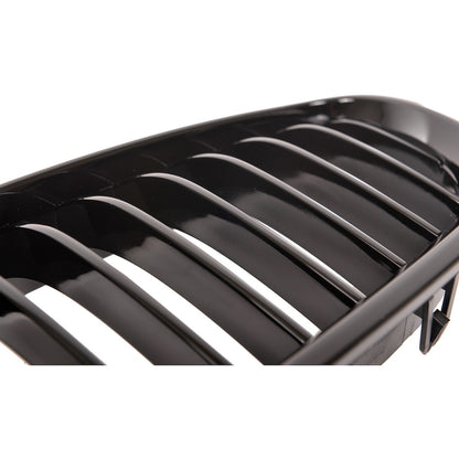 Kühlergrill Hochglanz Schwarz passend für BMW 5er F10 F11 2010-2017