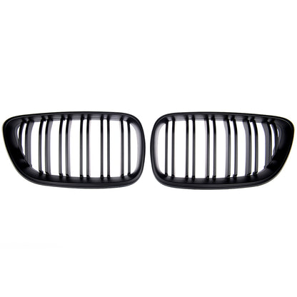Sport Kühlergrill Dual Line Mattschwarz BMW 2 Coupe Cabrio 2013-2021