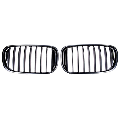 Sport Kühlergrill Single Line Matt Schwarz für BMW 7 G11 G12 Pre-Facelift 2015-2019