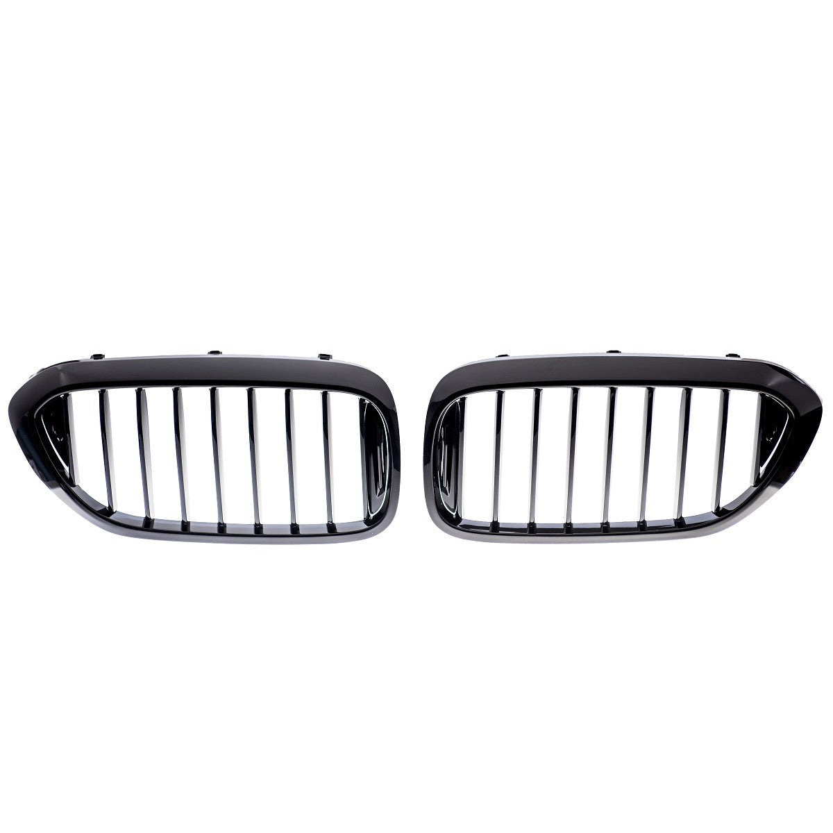 Kühlergrill Hochglanz Schwarz Einzelstrebe passend für BMW 5er G30 G31 2017-2020