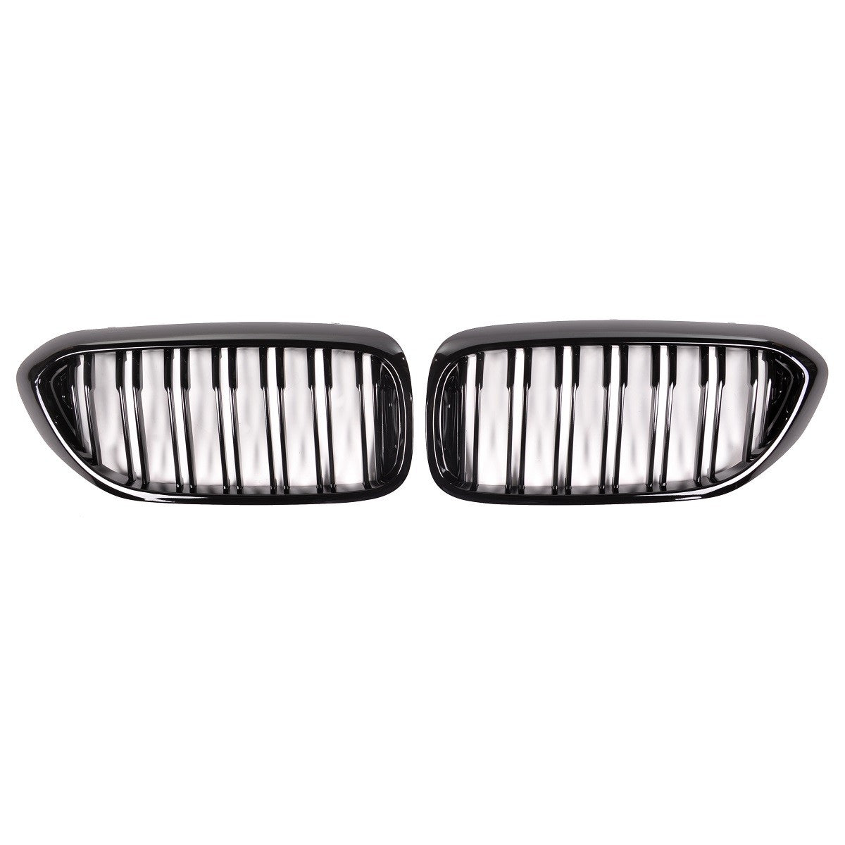 Hochglanz Schwarz Dual Line Frontgrill passend für BMW 5er G30 G31 2017-2020