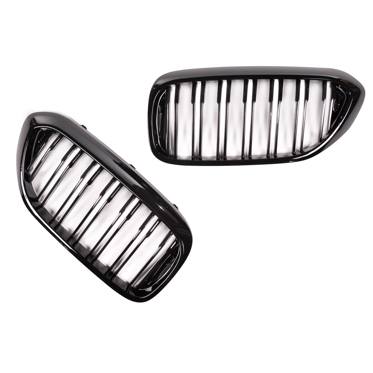 Hochglanz Schwarz Dual Line Frontgrill passend für BMW 5er G30 G31 2017-2020