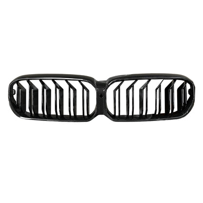 Frontgrill Dual Line Carbon-Optik passend für BMW 5er G30 G31 F90 20-23