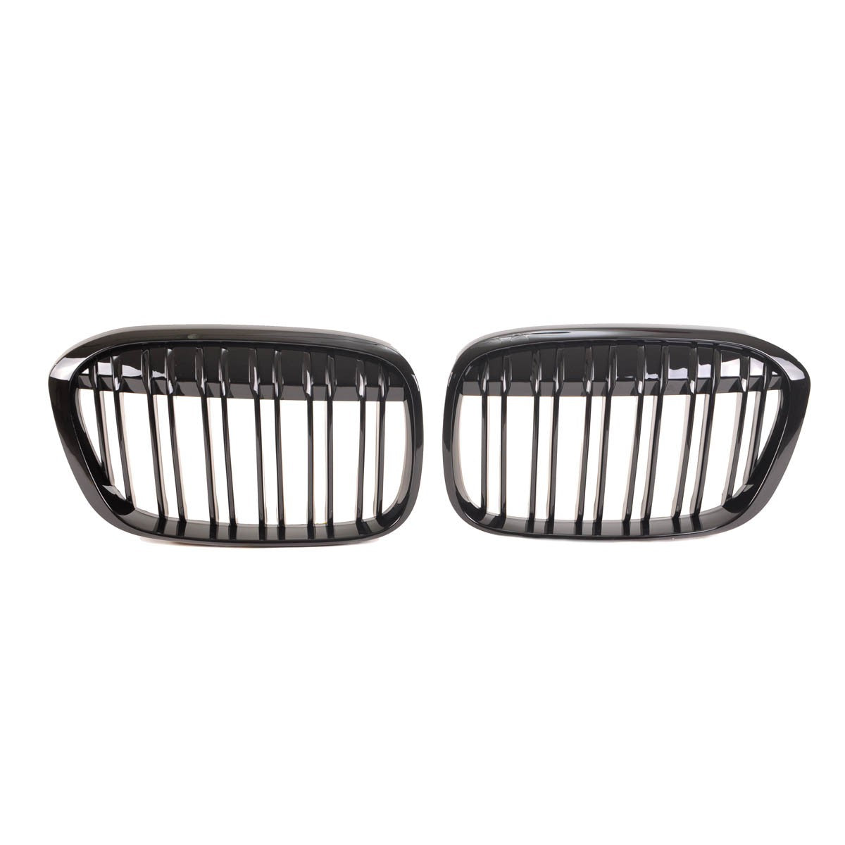 Sportgrill Hochglanz Schwarz Doppel-Linie passend für BMW X1 F48 2015-2019