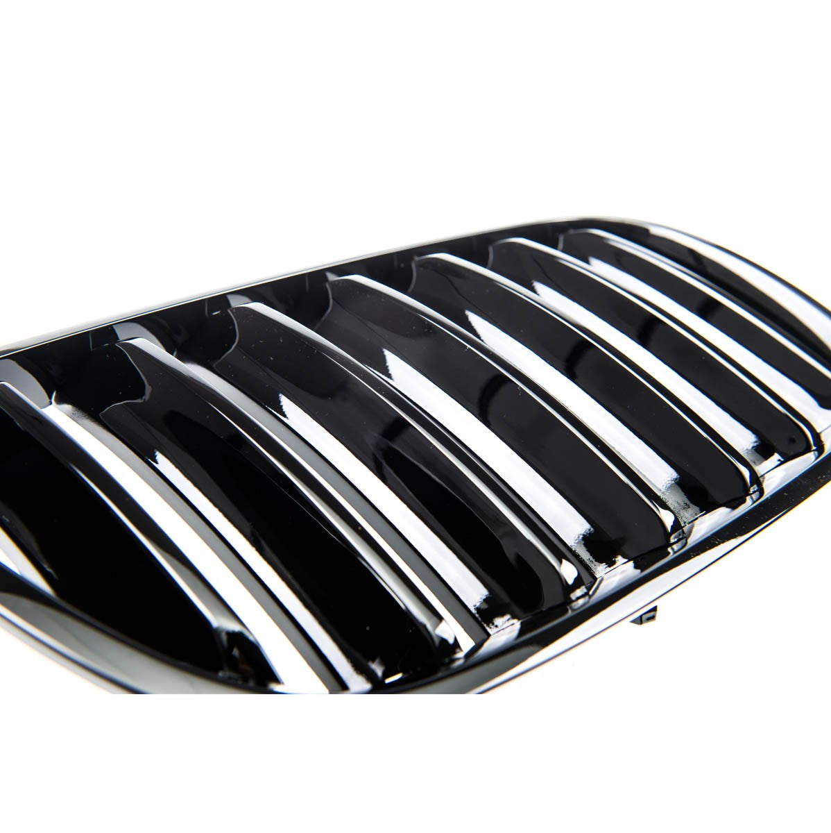 Sportgrill Einzel-Linie Hochglanz Schwarz passend für BMW X3 E83 2006-2010