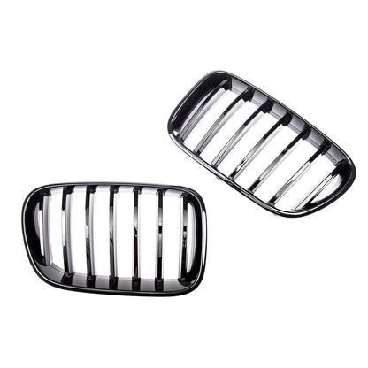 Sportgrill Hochglanz Schwarz passend für BMW X3 F25 2010-2014