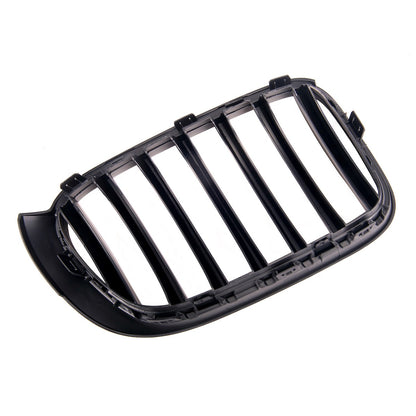 Matt Schwarz Einzel-Linie Sportgrill passend für BMW X3 F25 X4 F26 2014-2018