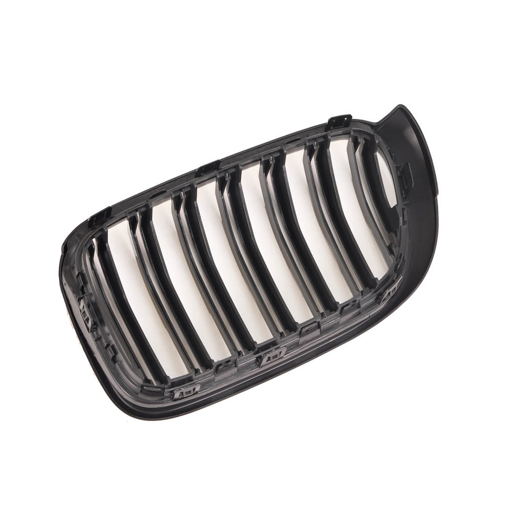 Sport Kühlergrill Hochglanz Schwarz für BMW X3 F25 Facelift 2014-2017 X4 F26 Dual Line