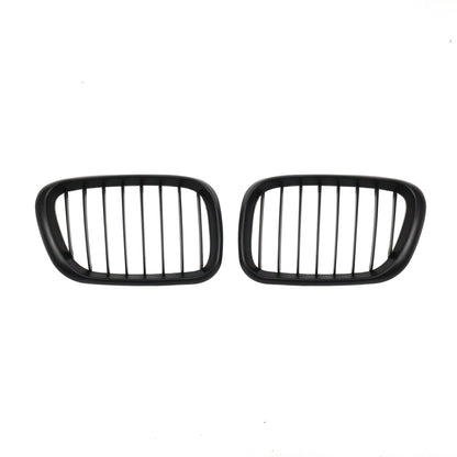 Grill Einzellinie Matt Schwarz passend für BMW X5 E53 1999-2003