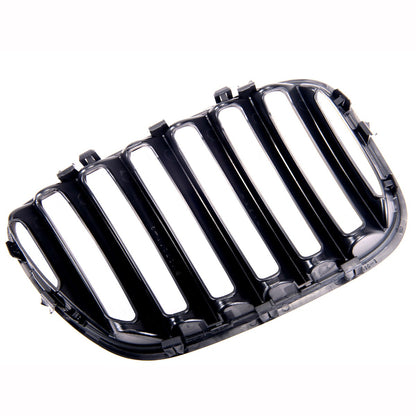 Frontgrill Hochglanz Schwarz Einzelschlitz passend für BMW X5 E53 2003-2007