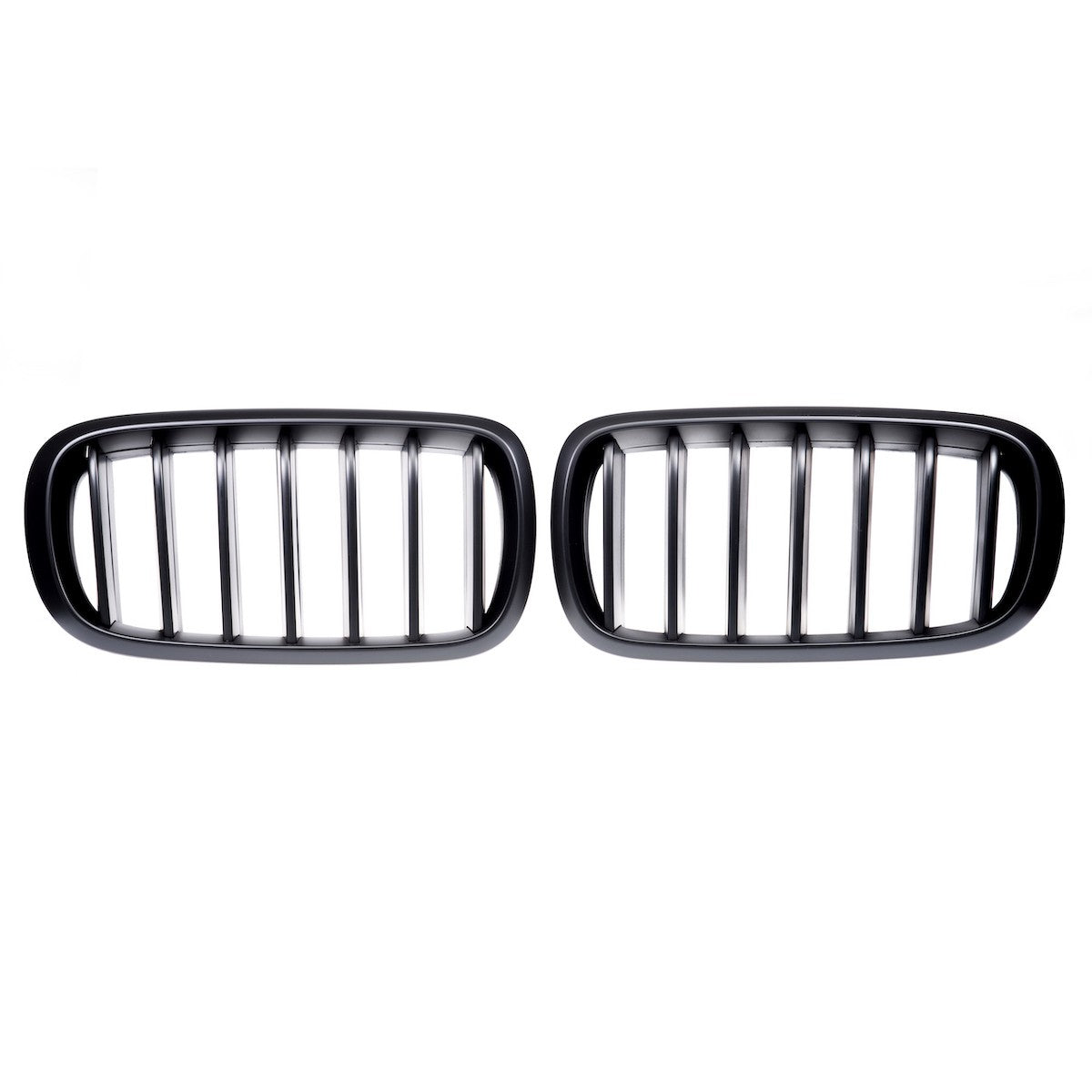 Matt Schwarz Einzellinie Frontgrill passend für BMW X5 X6 2013-2018