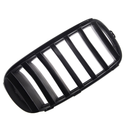 Matt Schwarz Einzellinie Frontgrill passend für BMW X5 X6 2013-2018