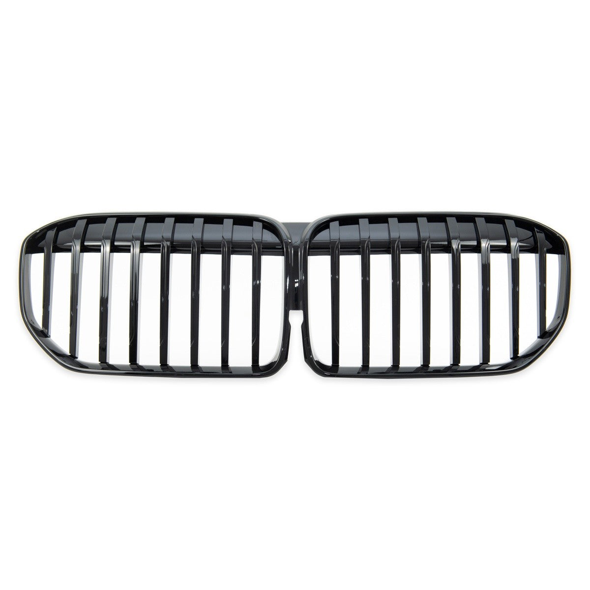 Hochglanz Schwarz Single Line Grill passend für BMW 7er G11 G12 2019-2022