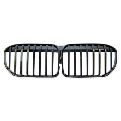 Hochglanz Schwarz Single Line Grill passend für BMW 7er G11 G12 2019-2022