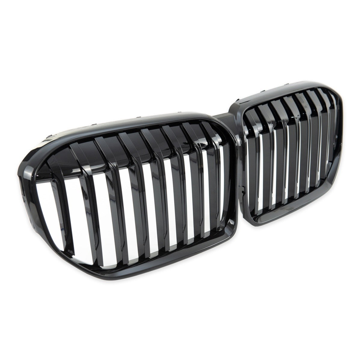 Hochglanz Schwarz Single Line Grill passend für BMW 7er G11 G12 2019-2022