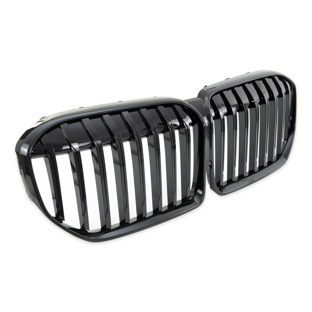 Sport Kühlergrill Single Line Gloss Black BMW 7 G11 G12 Facelift 2019
