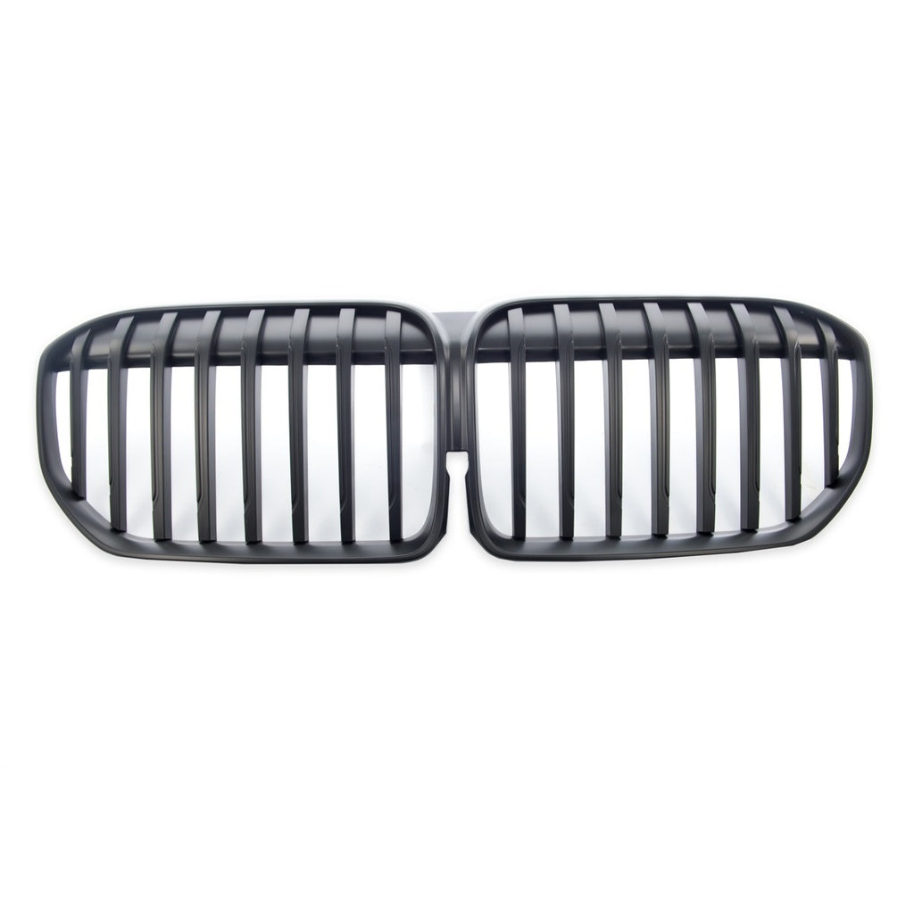 Sport Grill Single Line Matt Schwarz für BMW 7 (G11, G12) Facelift ab 2019