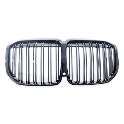 Grill Dual Line Hochglanz Schwarz passend für BMW X7 G07 2019-2022