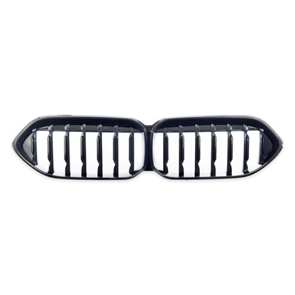 Einzel-Linie Hochglanz Schwarz Sportgrill passend für BMW 2er F44 2020-2024