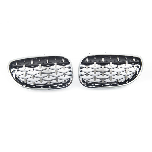 Sport Kühlergrill Gloss Black & Chrome für BMW 5 E60 und AUDI A5 8T