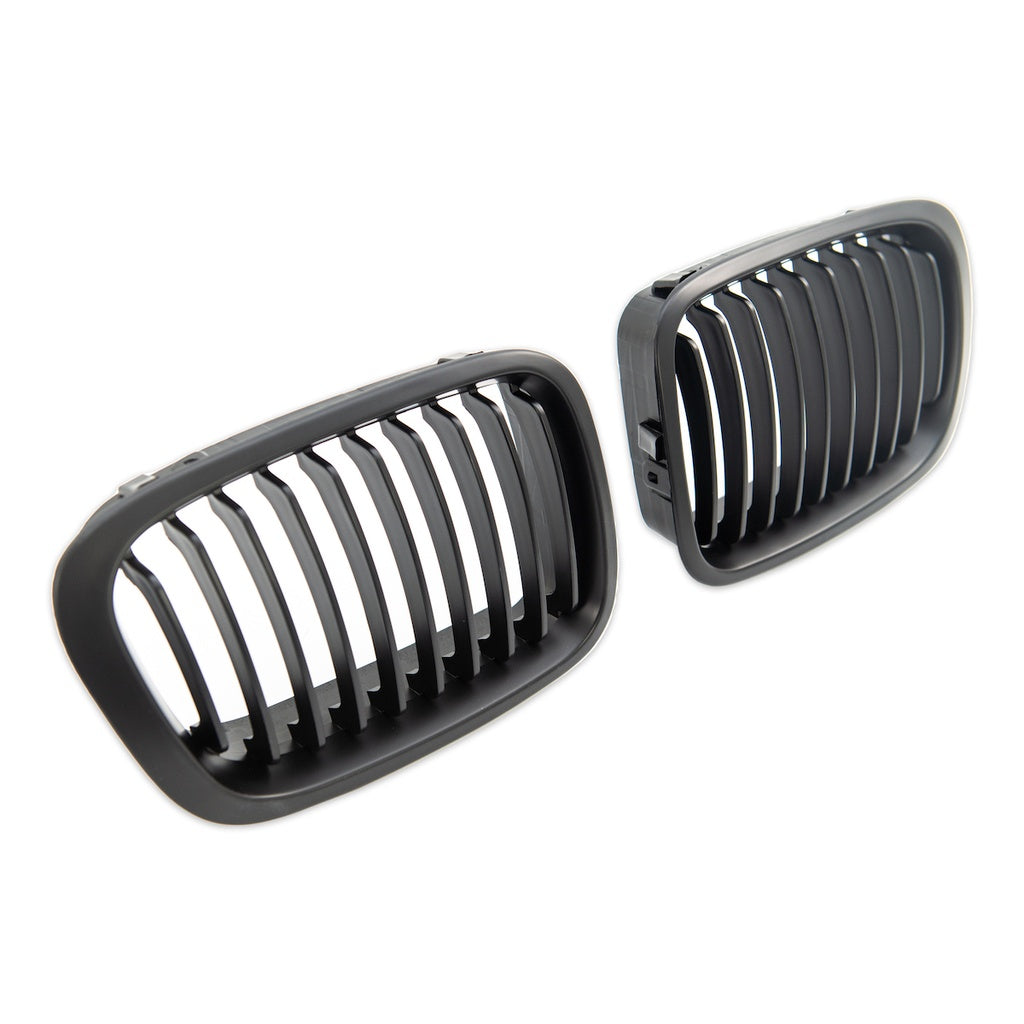 Sport Grill Glänzend Schwarz Chrom für BMW 3 E36 Modelle 1991-1996