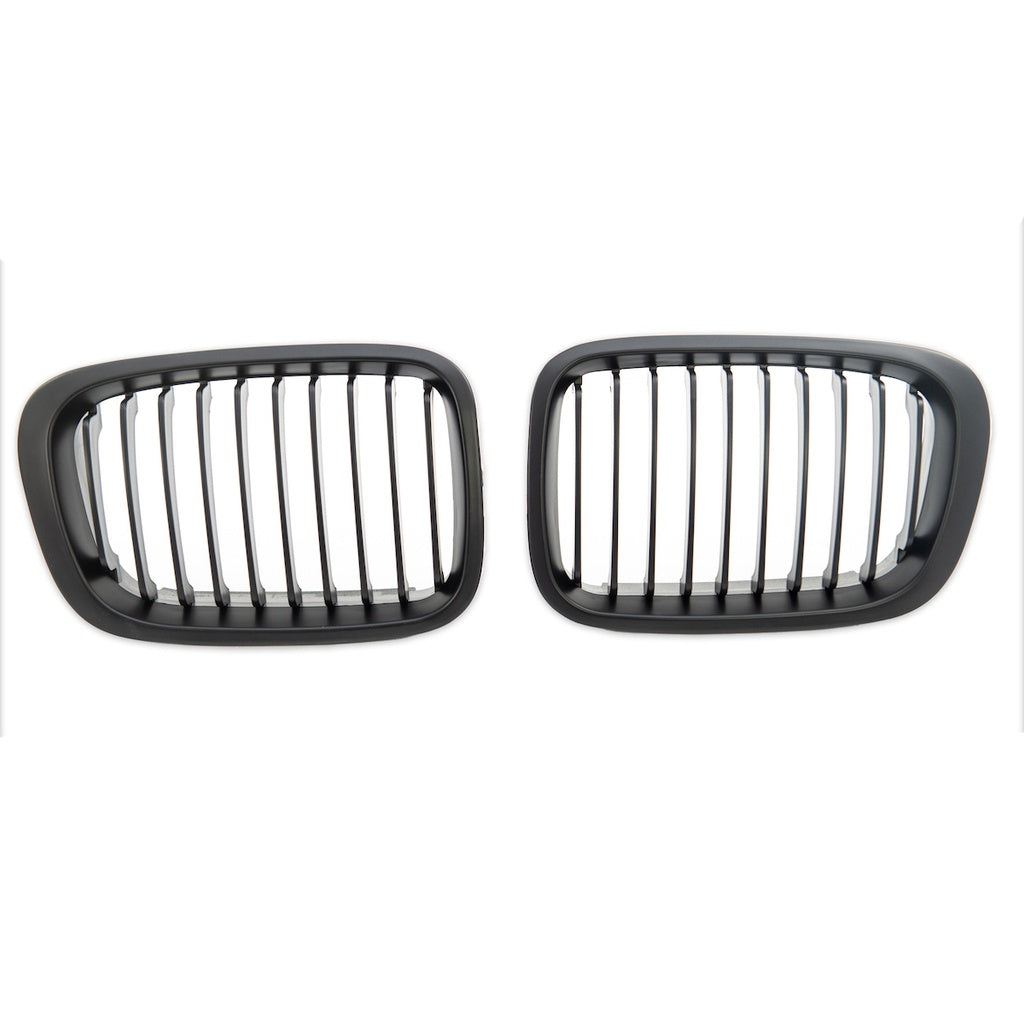 Sport Grill Glänzend Schwarz Chrom für BMW 3 E36 Modelle 1991-1996