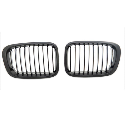 Sport Grill Glänzend Schwarz Chrom für BMW 3 E36 Modelle 1991-1996