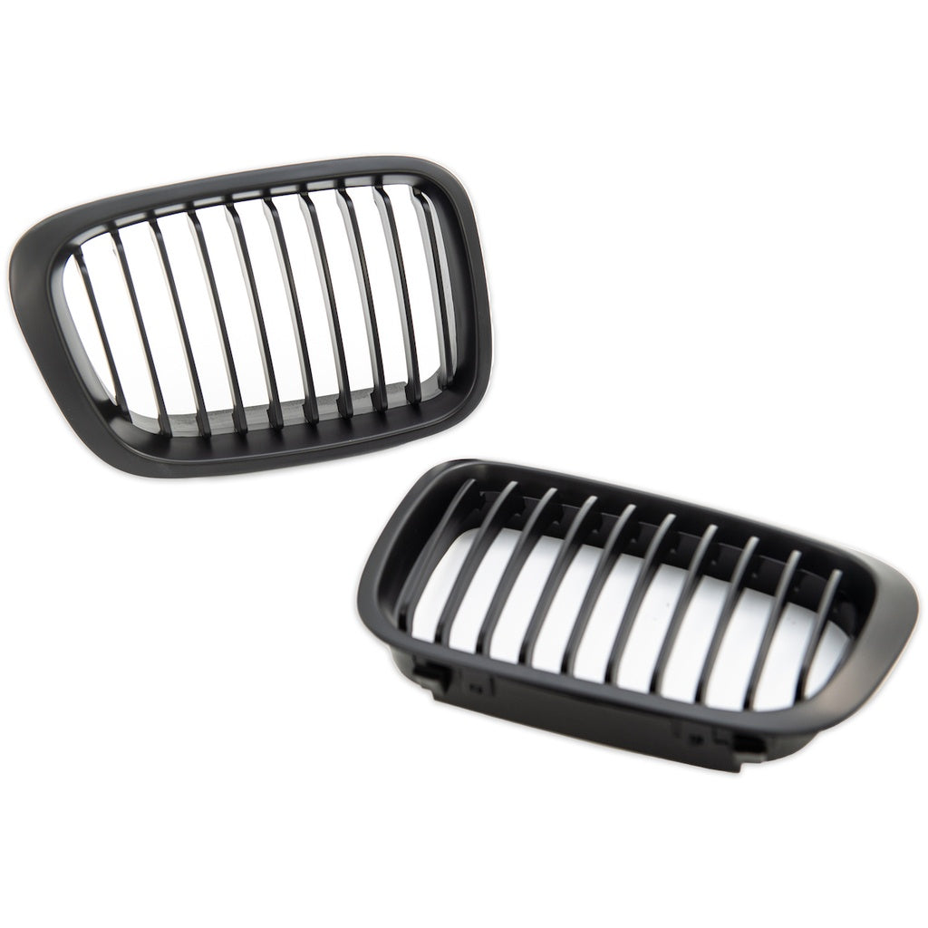 Sport Grill Glänzend Schwarz Chrom für BMW 3 E36 Modelle 1991-1996