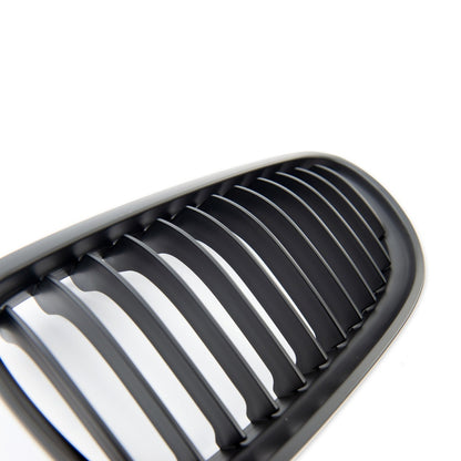 Kühlergrill Single Line Matt Schwarz für BMW 3er-Serie E90 E91 Limousine Touring Facelift 2008-2011