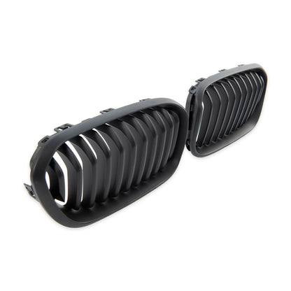 Sportgrill Einzelleiste Matt Schwarz passend für BMW 1 F20/F21 2015-2019