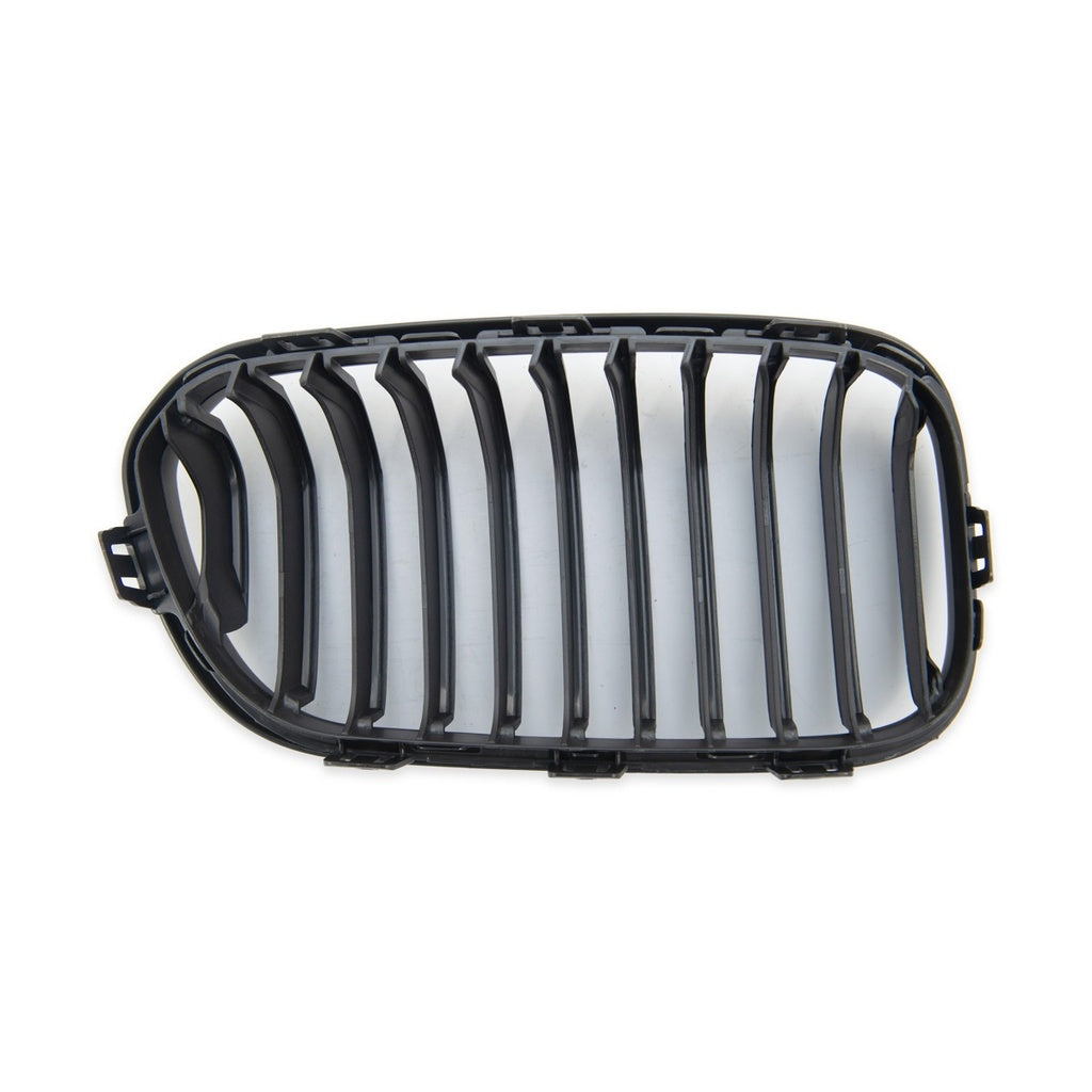 Sport Kühlergrill Single Line Matt Schwarz für BMW 1 F20 F21 Facelift 2015-2019