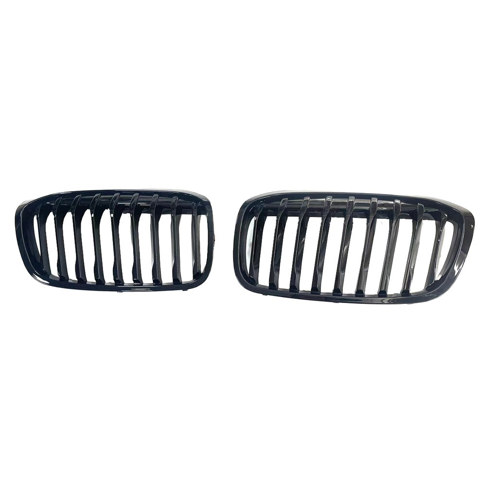 Sport Kühlergrill Single Line Gloss Black BMW 2 F45 F46 LCI Facelift 2018-2021