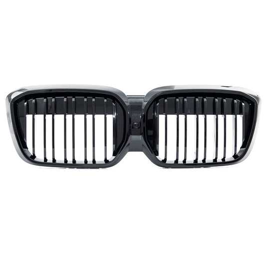 Sport Grill Dual Line Gloss Black BMW iX3 2021-jetzt  ABS-Kunststoff