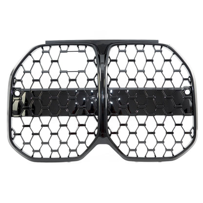 Hochglanz Schwarz Frontgrill mit ACC passend für BMW 4er G26 2021+