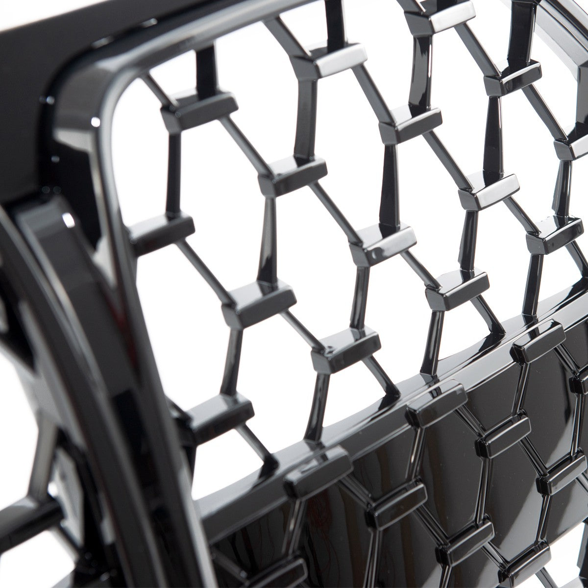 Hochglanz Schwarz Frontgrill mit ACC passend für BMW 4er G26 2021+