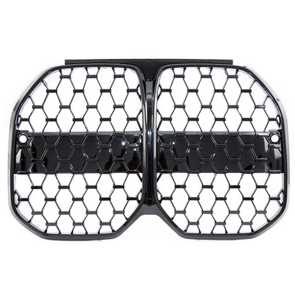 Frontgrill Hochglanz Schwarz passend für BMW 4er G26 Gran Coupe 2021->>