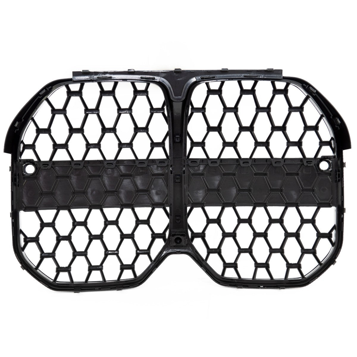 Frontgrill Hochglanz Schwarz passend für BMW 4er G26 Gran Coupe 2021->>