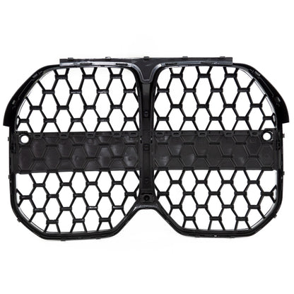 Frontgrill Hochglanz Schwarz passend für BMW 4er G26 Gran Coupe 2021->>