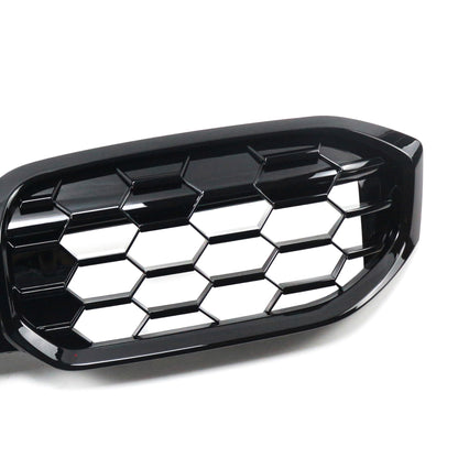 Frontgrill Hochglanz Schwarz Diamant passend für BMW 3er G20 G21 2022-