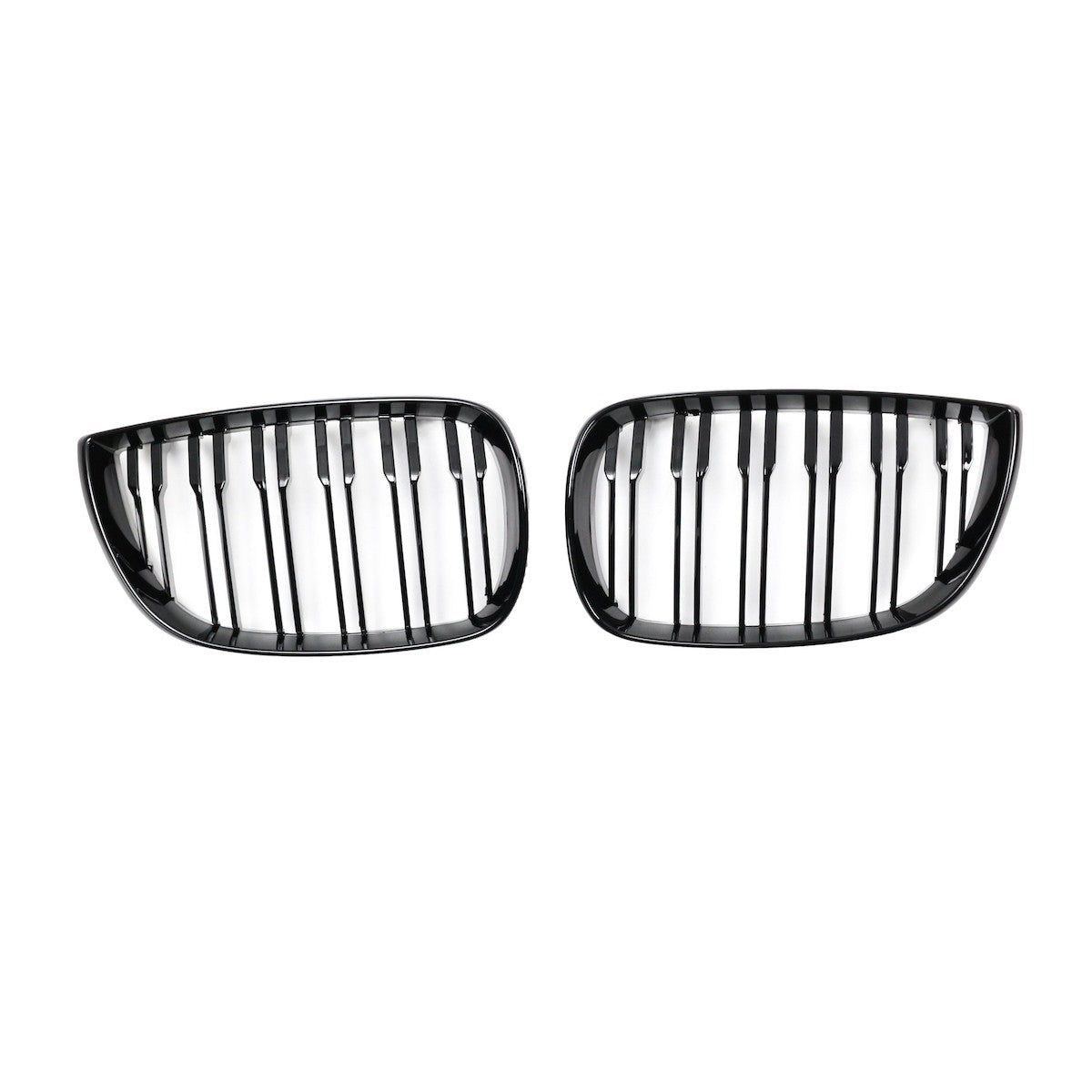 Sportgrill Hochglanz Schwarz Dual Line passend für BMW 1er E81 E87 2004-2007
