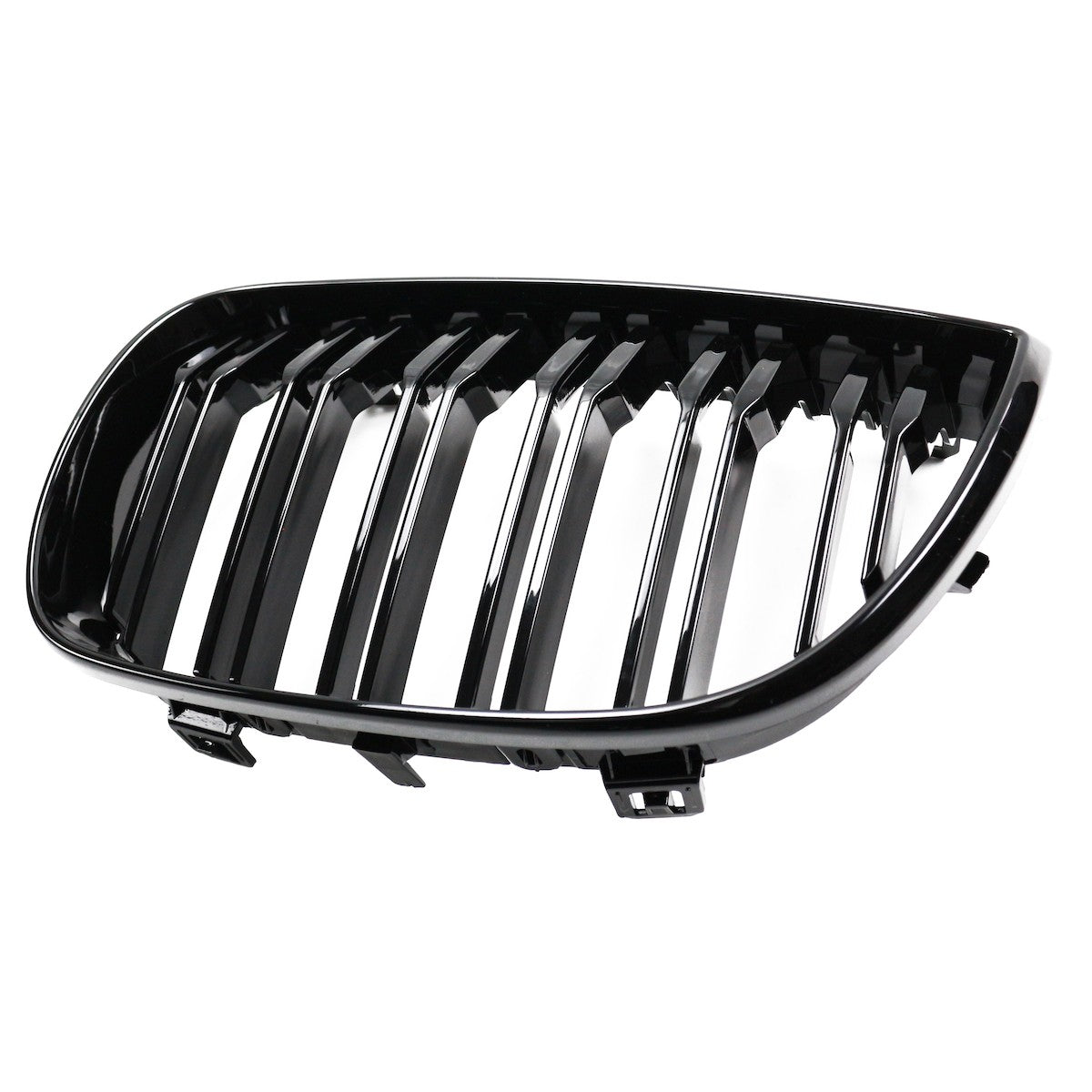 Sportgrill Hochglanz Schwarz Dual Line passend für BMW 1er E81 E87 2004-2007