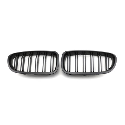 Sport Grill Mattschwarz Dual Line BMW 5 E39 Limousine Touring 1995-2003 M Stil