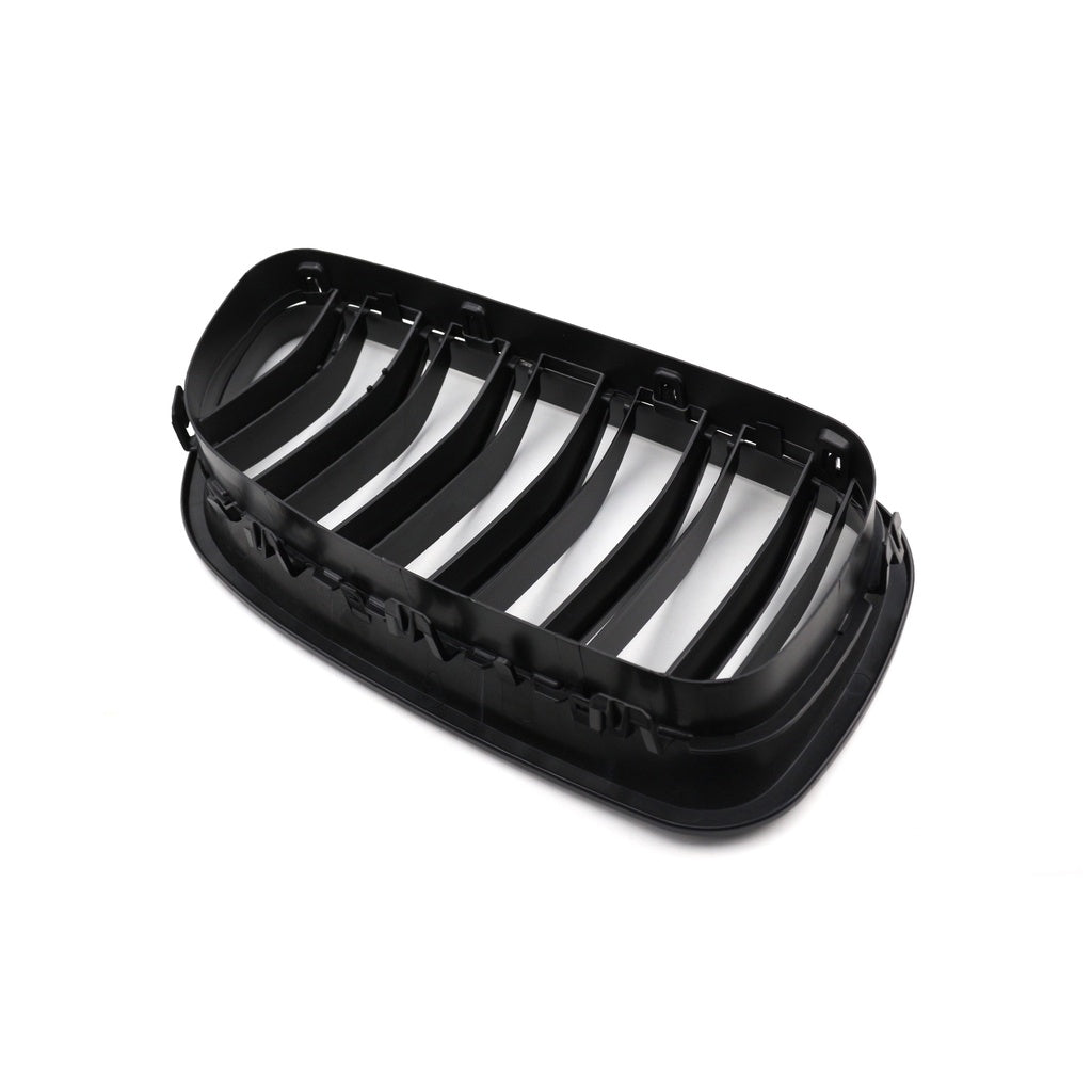 Sport Grill Mattschwarz Dual Line BMW 5 E39 Limousine Touring 1995-2003 M Stil