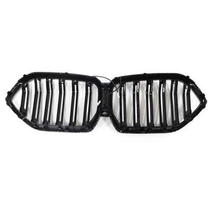 LED Doppelstreben Hochglanz Schwarz Grill passend für BMW X6 G06 2019-2023